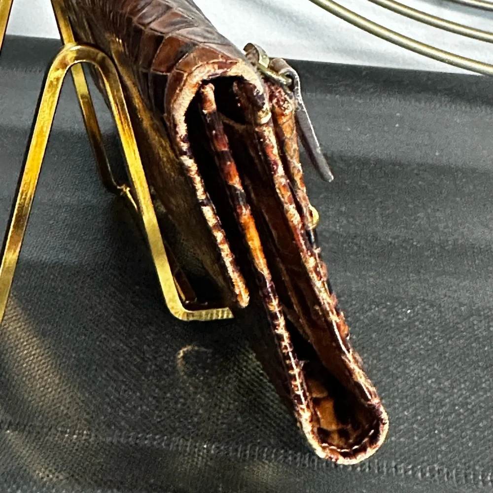 Vintage Authentic Brahmin Annabelle Tricolor Leather Wallet. - Picture 7 of 9